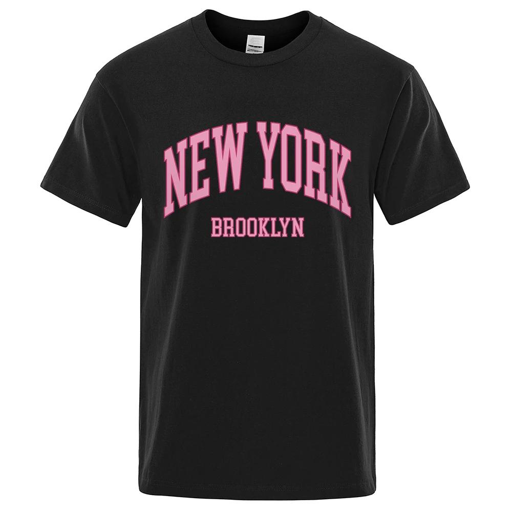 Футболки с надписью New York Brooklyn Pink City Letter, мужская повседневная хлопковая футболка, летняя дышащая футболка, свободная мужская футболка XXXXL
Футболки с надписью New York Brooklyn Pink City Letter, мужская повседневная хлопковая футболка, летняя дышащая футболка, свободная мужская футболка XXXXL