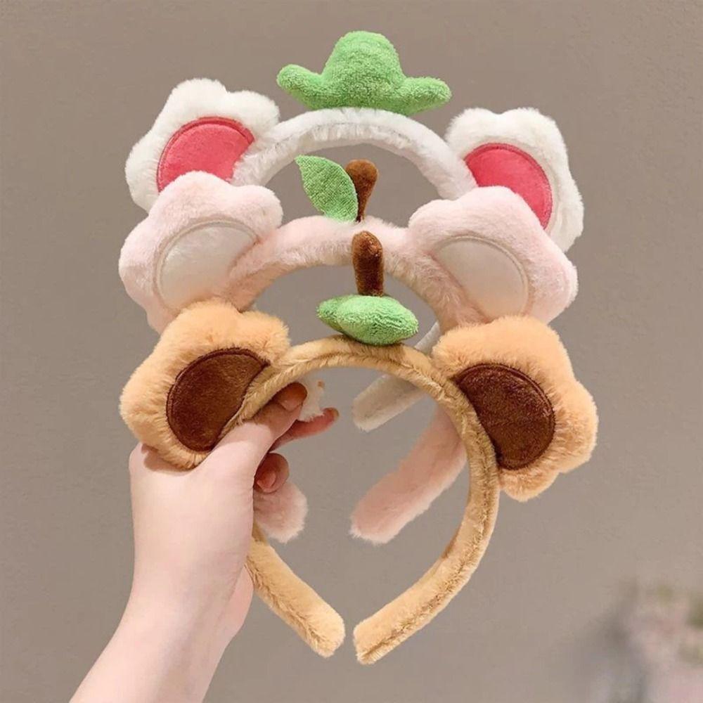 Cute Fruit Bear Ear Hair Hoop Sweet Girl Headwear Fashion Plush Hairband Hair Clip For Women Girls 03
Cute Fruit Bear Ear Hair Hoop Sweet Girl Headwear Fashion Plush Hairband Hair Clip For Women Girls 03