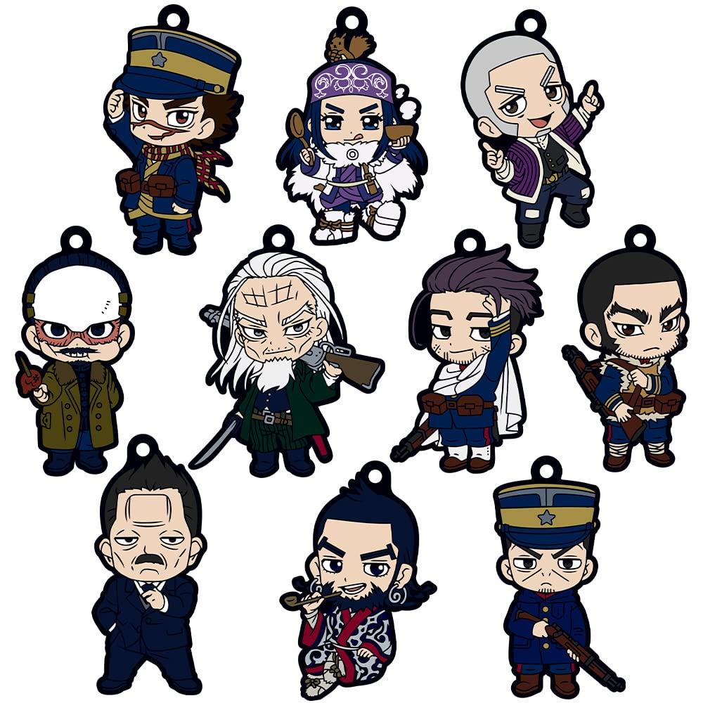 Коллекция резиновых брелоков «Золотой Камуй» том 1 (BOX)
Коллекция резиновых брелоков «Золотой Камуй» том 1 (BOX)