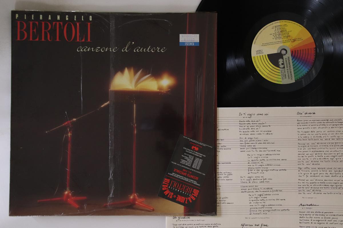 LP Record PIERANGELO BERTOLI - Canzone D autore CGD20626 CGD 1987 Italy Pop Used
LP Record PIERANGELO BERTOLI - Canzone D autore CGD20626 CGD 1987 Italy Pop Used