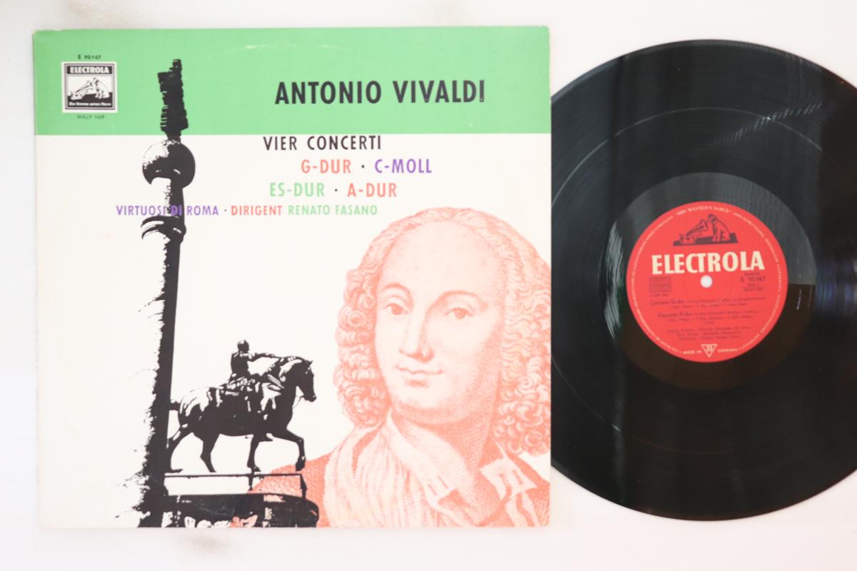 LP Record RENATO FASANO - Vivaldi Vier Concerti G-dur, C-moll E90147 ELECTROLA Germany Classical Used
LP Record RENATO FASANO - Vivaldi Vier Concerti G-dur, C-moll E90147 ELECTROLA Germany Classical Used