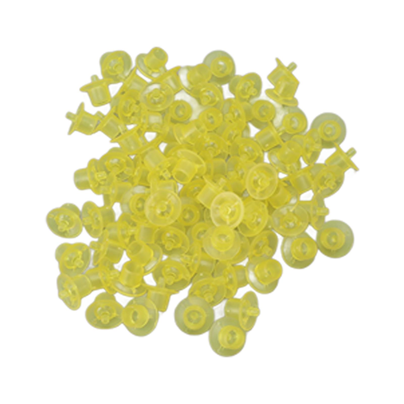 100PCS Queen Bee Rearing Cup Plastic Vivid Color Beekeeping Bee Cell Cup for Beekeeper Yellow жовтий
100PCS Queen Bee Rearing Cup Plastic Vivid Color Beekeeping Bee Cell Cup for Beekeeper Yellow жовтий