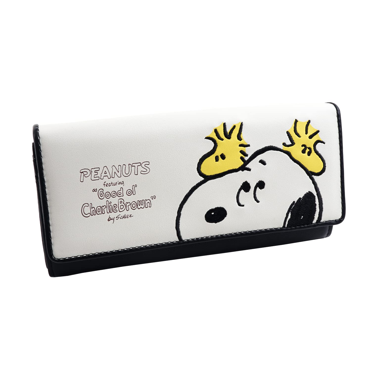 Snoopy Wallet Long Wallet Wallet Adult Embroidered Coin Purse Cute Peanuts SNOOPY PEANUTS Character Design Woodstock Cute Large Capacity Wallet Gift чорний
Snoopy Wallet Long Wallet Wallet Adult Embroidered Coin Purse Cute Peanuts SNOOPY PEANUTS Character Design Woodstock Cute Large Capacity Wallet Gift чорний