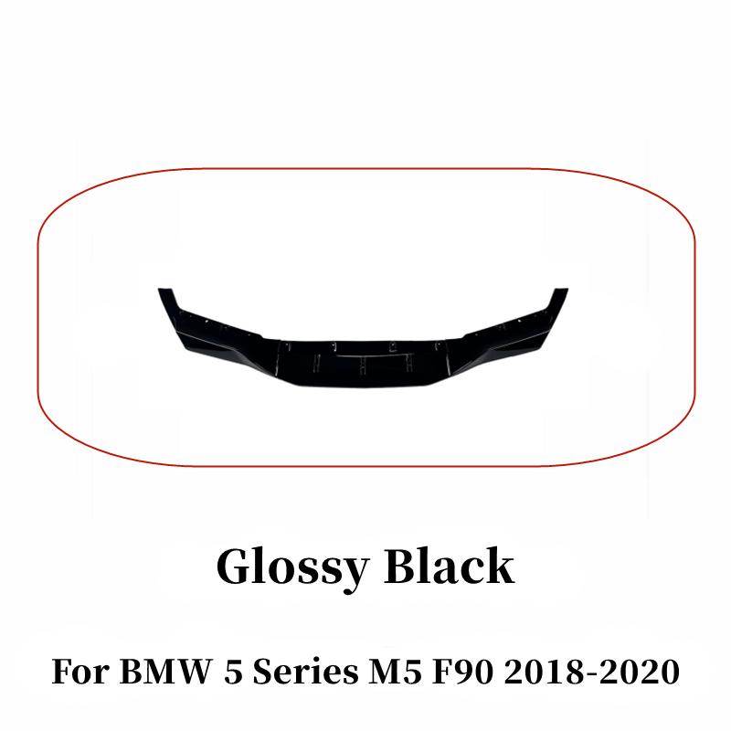 For 2018-2020 BMW 5 Series M5 F90 3pcs/Set Car Front Bumper Lip Chin Spoiler Carbon Black Bodykit Exterior Tuning Accessories Glossy Black
For 2018-2020 BMW 5 Series M5 F90 3pcs/Set Car Front Bumper Lip Chin Spoiler Carbon Black Bodykit Exterior Tuning Accessories Glossy Black