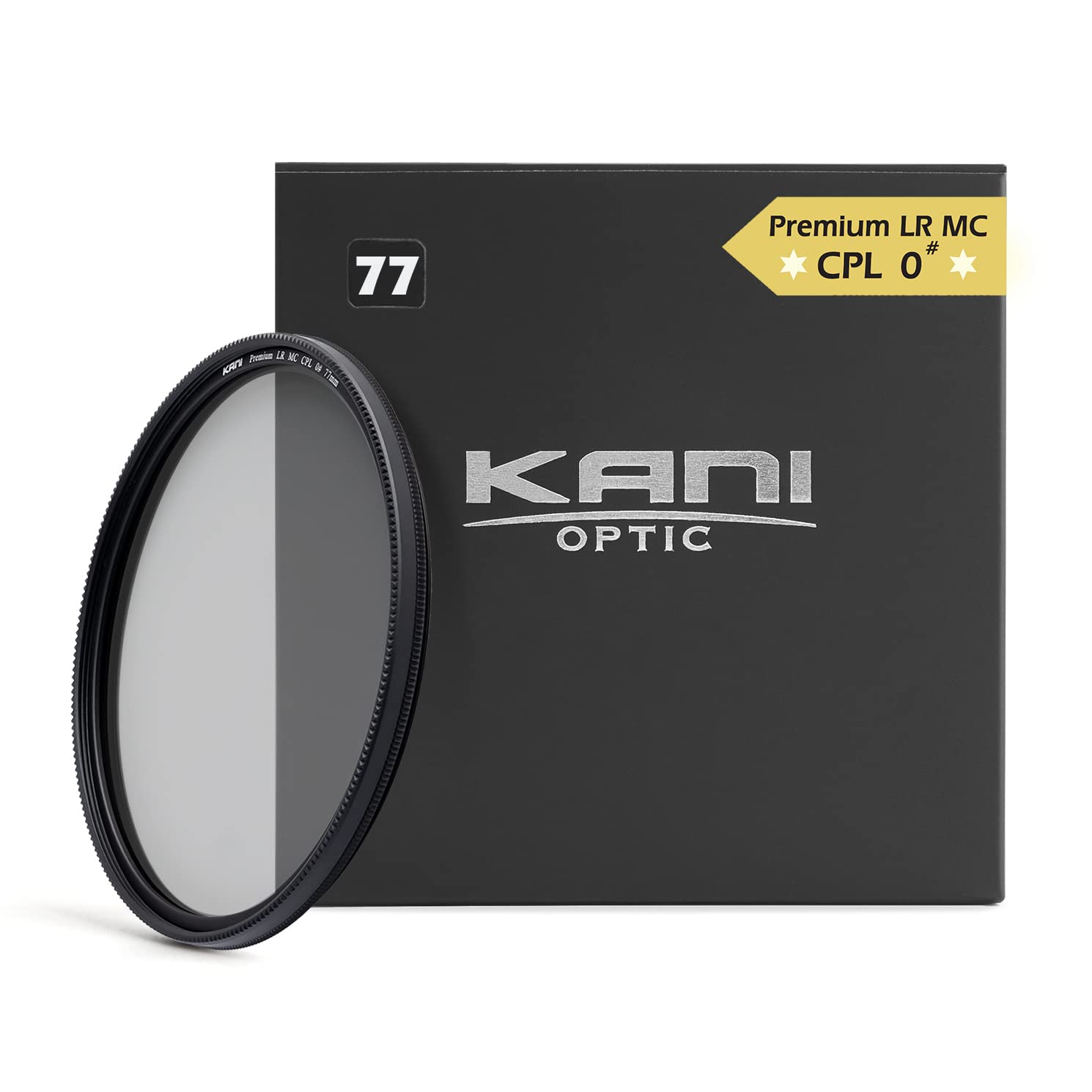 KANI 77mm PL Filter ZeroSharp Series Premium LR MC CPL Natural Circular Polarizing Filter Improved Color Reproduction Reduced Color Muddyness Low
KANI 77mm PL Filter ZeroSharp Series Premium LR MC CPL Natural Circular Polarizing Filter Improved Color Reproduction Reduced Color Muddyness Low