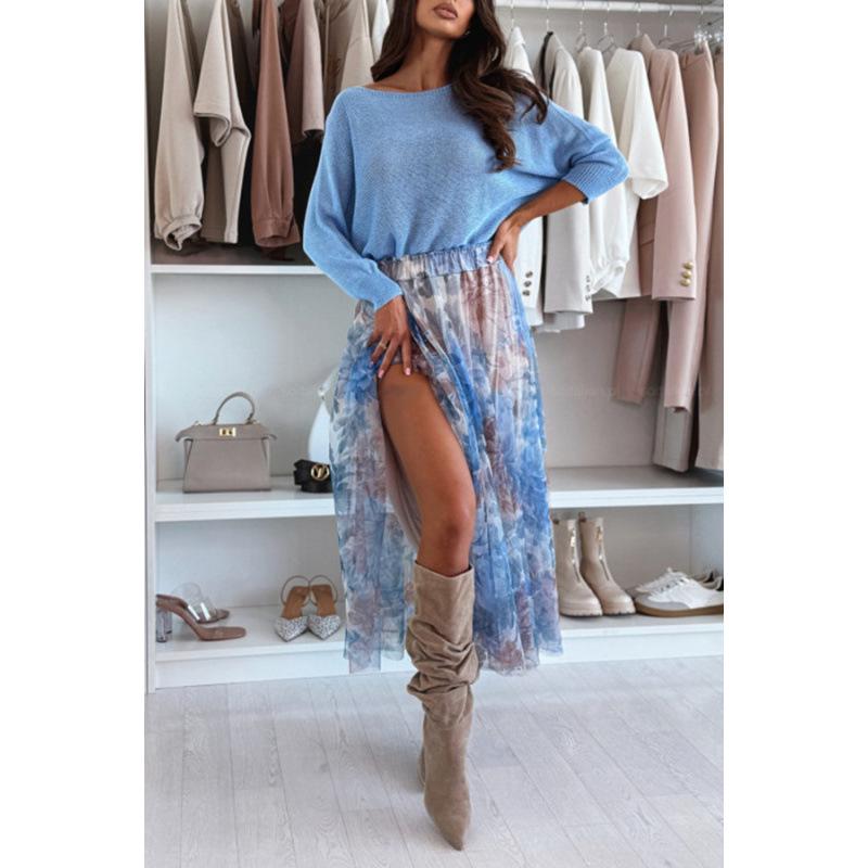 2025 Женская европейская и американская шифоновая летняя юбка с принтом на резинке Small
2025 Женская европейская и американская шифоновая летняя юбка с принтом на резинке Small