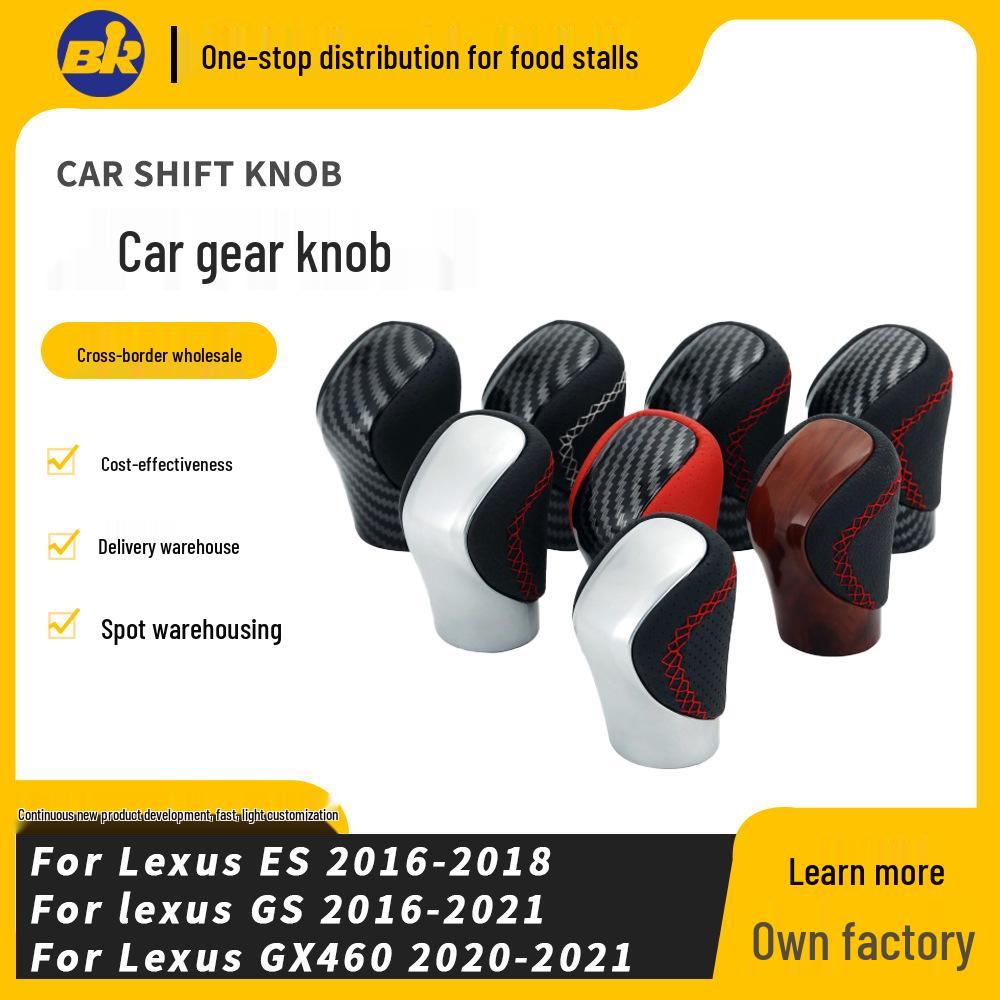 Gear Shift Knob for Lexus GS Automatic Transmission Stitched White Thread
Gear Shift Knob for Lexus GS Automatic Transmission Stitched White Thread