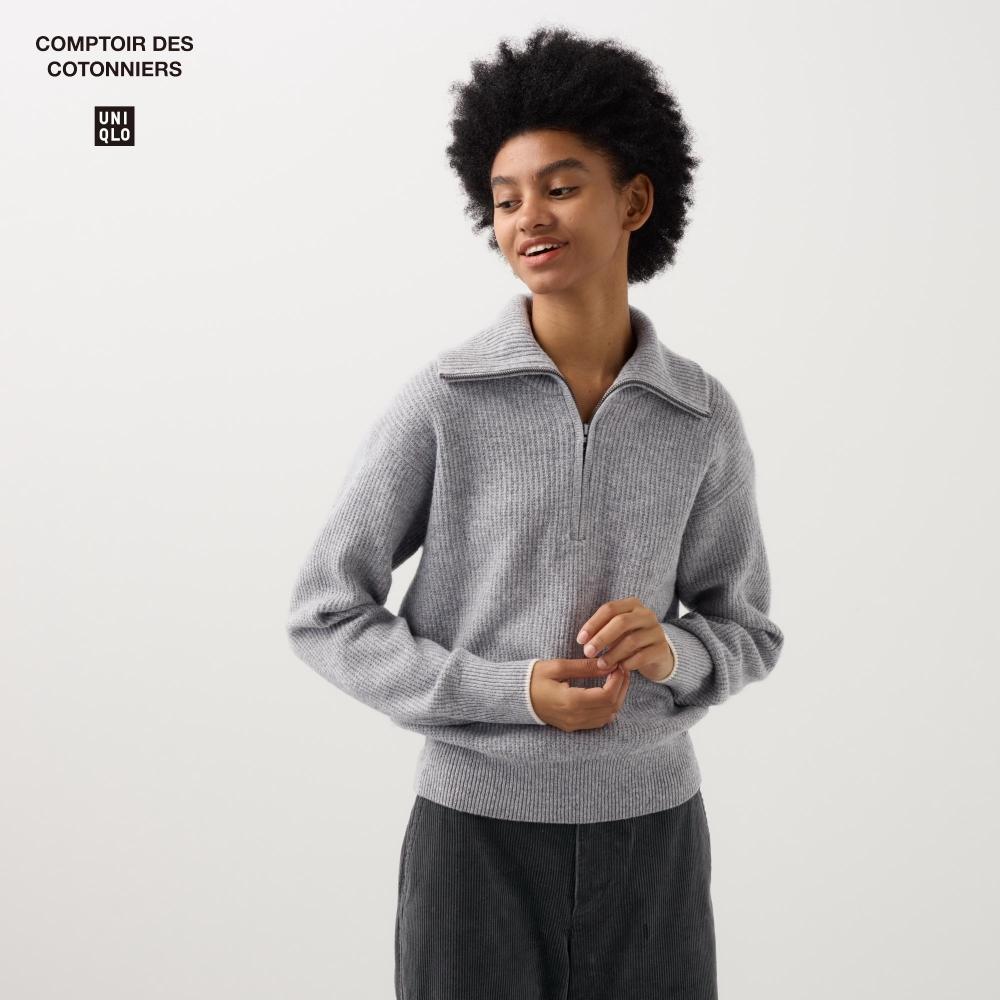 Свитер Uniqlo из овечьей шерсти с застежкой-молнией на половину длины 02 LIGHT GRAY/WOMEN XS
Свитер Uniqlo из овечьей шерсти с застежкой-молнией на половину длины 02 LIGHT GRAY/WOMEN XS