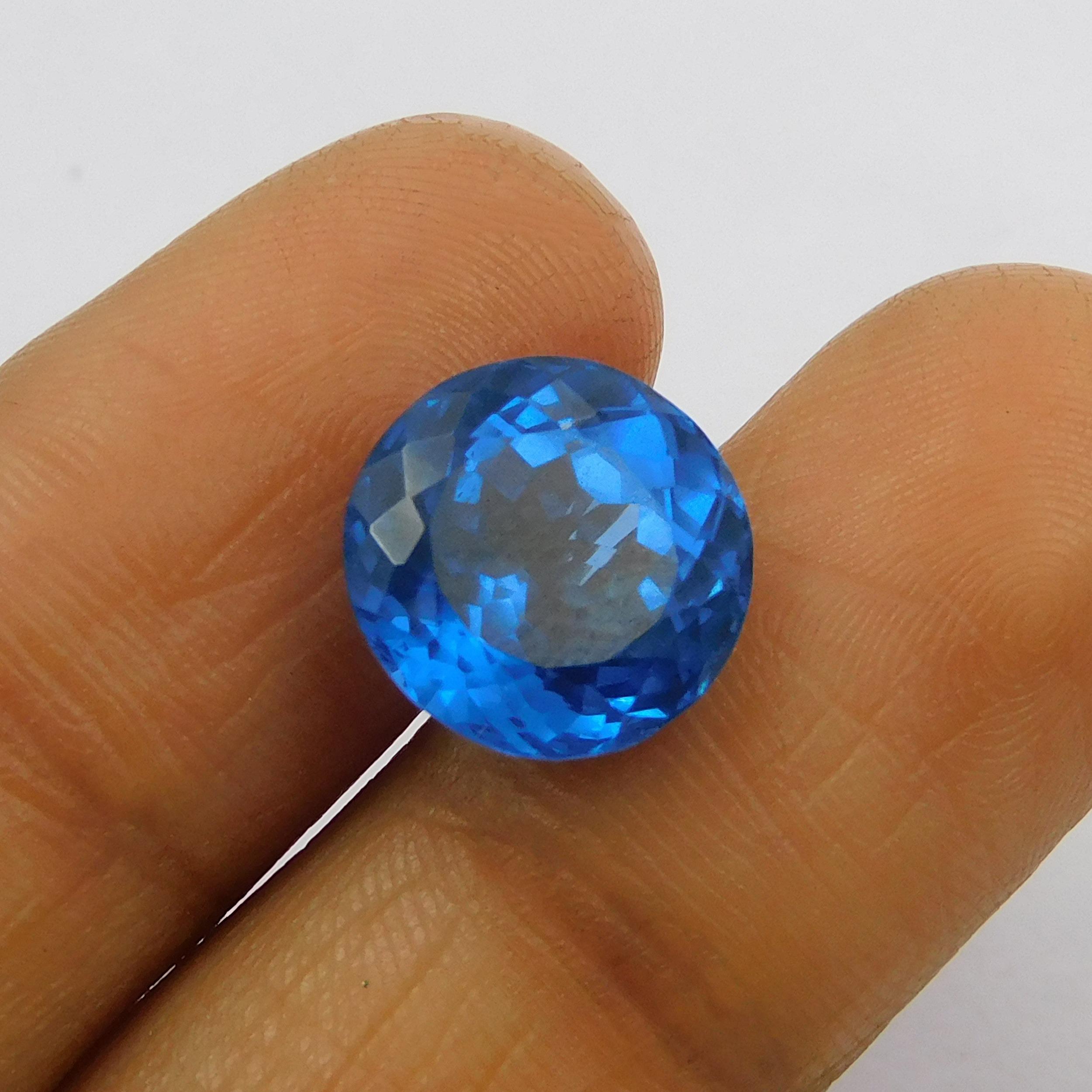 Brilliant Round Cut 6.50 Ct CERTIFIED Natural Blue Sapphire Loose Gemstone p-636-h 10.9 mm approx синій
Brilliant Round Cut 6.50 Ct CERTIFIED Natural Blue Sapphire Loose Gemstone p-636-h 10.9 mm approx синій