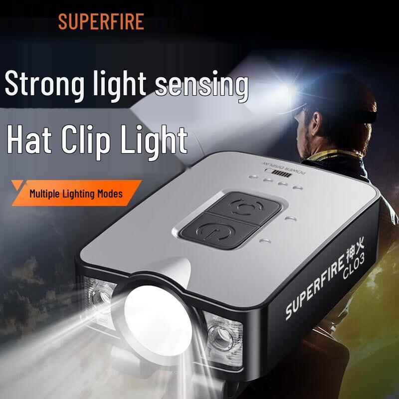 SupFire CL03 Ultra-Bright Fishing Headlamp
SupFire CL03 Ultra-Bright Fishing Headlamp