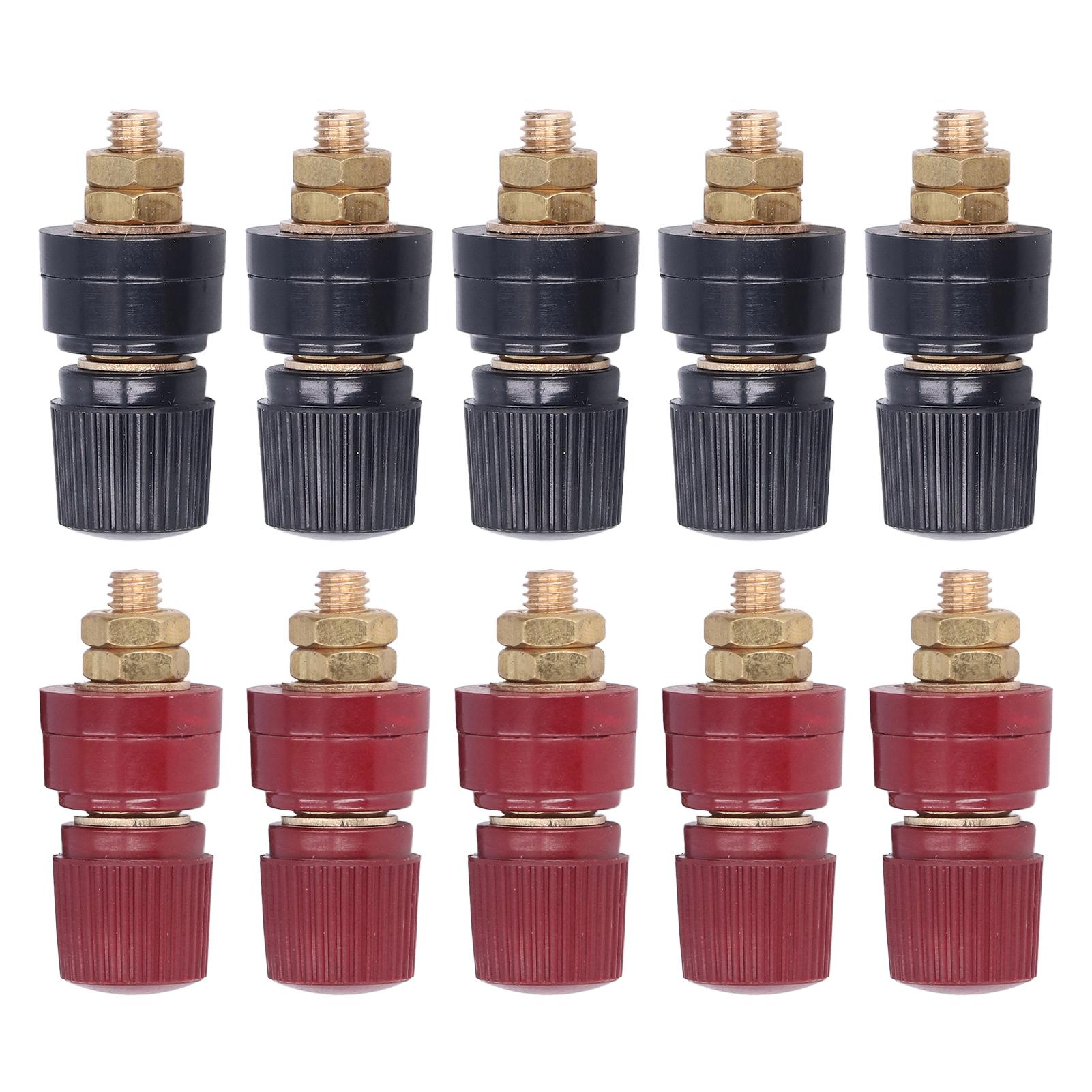 5Sets Power Terminal Stable Transmission Easy Installation Flexible M6 Black Red Voltage Regulator
5Sets Power Terminal Stable Transmission Easy Installation Flexible M6 Black Red Voltage Regulator