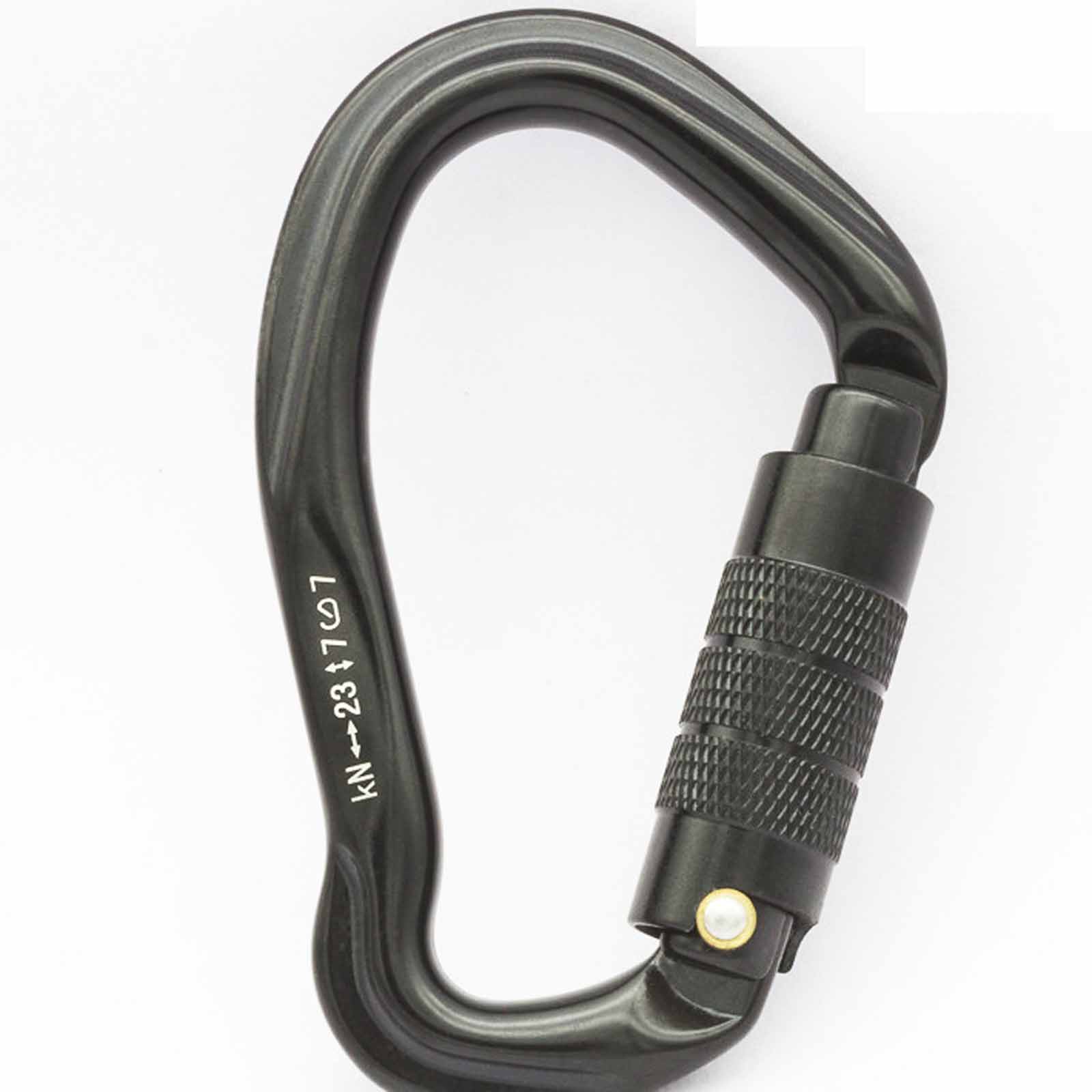 Outdoor climbing buckle, load-bearing and climbing asymmetrical buckle Shape Carabiner Clip for Climbing, Mountaineer, Aerial Work One Size
Outdoor climbing buckle, load-bearing and climbing asymmetrical buckle Shape Carabiner Clip for Climbing, Mountaineer, Aerial Work One Size
