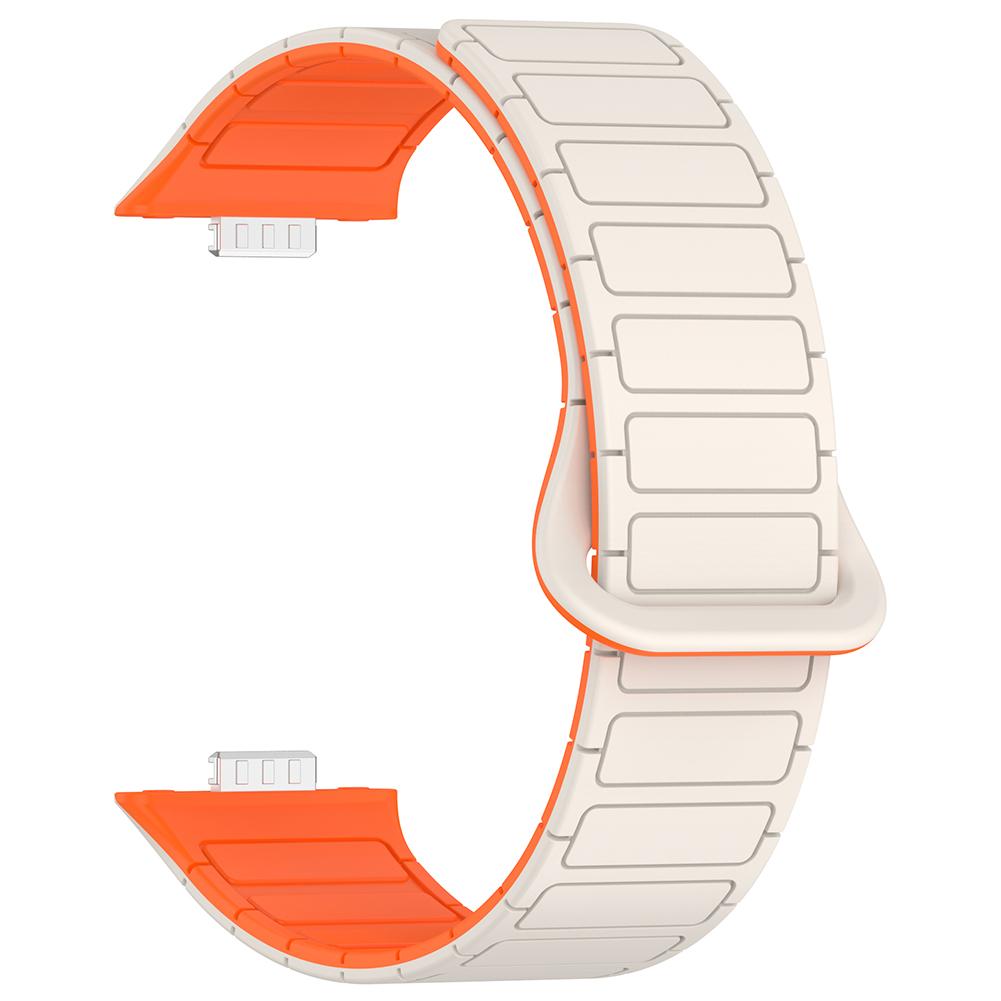 Двухцветный магнитный ремешок TPU спортивный ремешок для часов Huawei Watch Fit 3 Smart Watch Light Pink Gray
Двухцветный магнитный ремешок TPU спортивный ремешок для часов Huawei Watch Fit 3 Smart Watch Light Pink Gray
