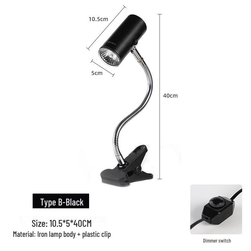 Лампа обогрева UVB для черепахи с зажимом для принятия солнечных ванн и добавки кальция
Лампа обогрева UVB для черепахи с зажимом для принятия солнечных ванн и добавки кальция