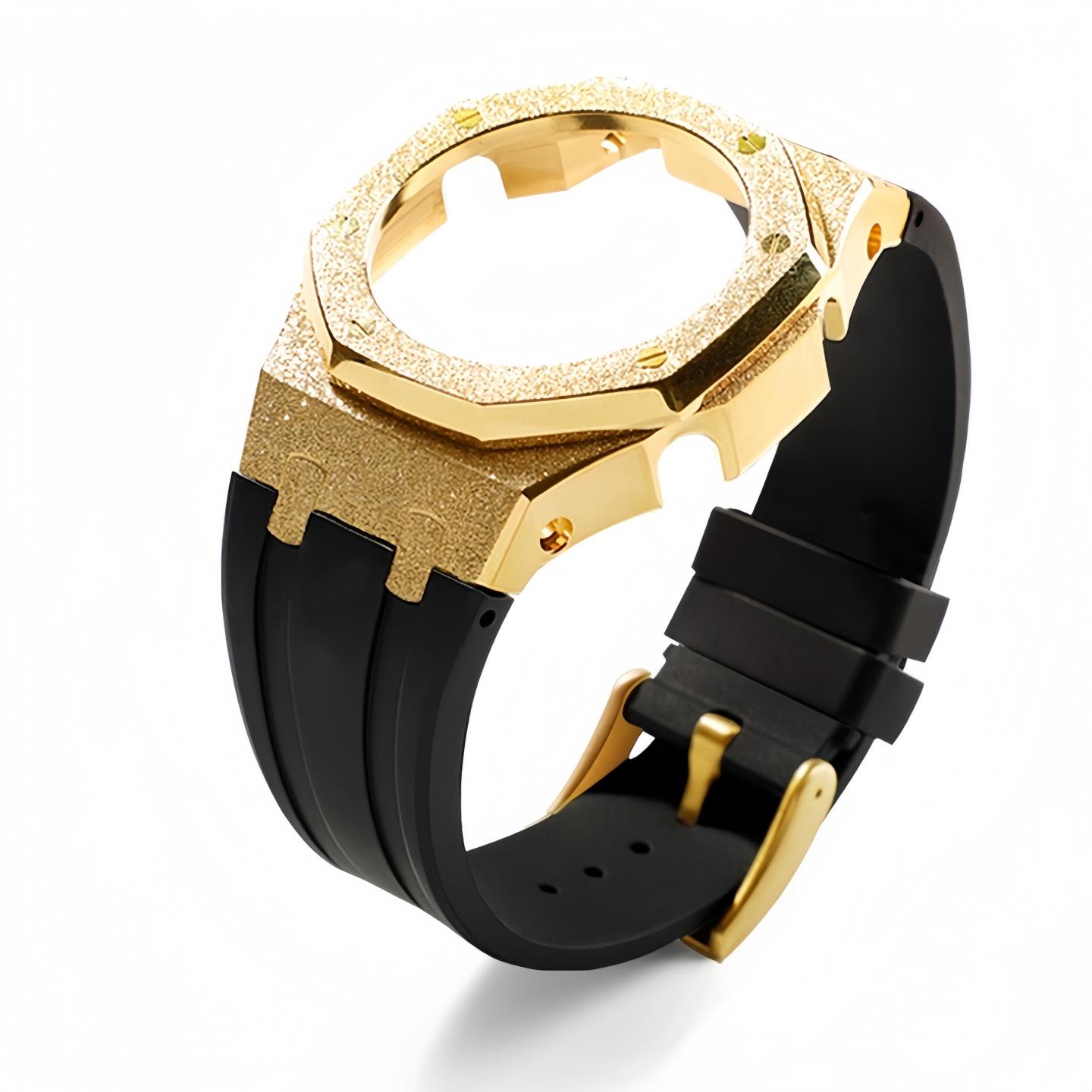 Мод-комплект GMA-S2100 для Casio G-SHOCK GMA S2100 Жіночий Металевий корпус з нержавіючої сталі Гумовий ремінець для годинника Аксесуари для модифікації ремінця годинника For GMA-S2100 series
Мод-комплект GMA-S2100 для Casio G-SHOCK GMA S2100 Жіночий Металевий корпус з нержавіючої сталі Гумовий ремінець для годинника Аксесуари для модифікації ремінця годинника For GMA-S2100 series