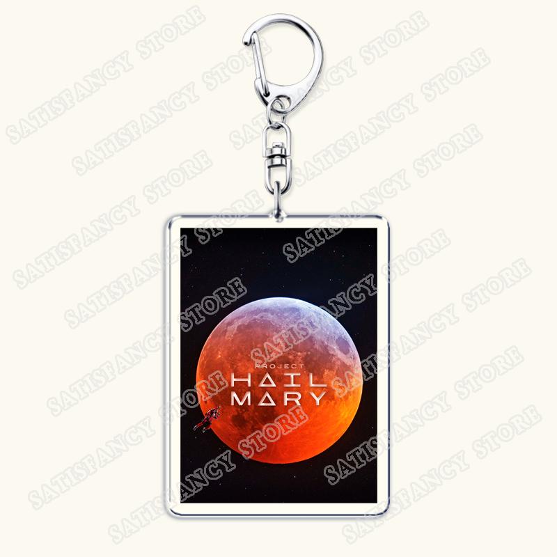Movie Project Hail Mary Keychain for Accessories Mission Crest Rocky Space Andy Weir Warning Astrophage Film Keyring Fans Gifts
Movie Project Hail Mary Keychain for Accessories Mission Crest Rocky Space Andy Weir Warning Astrophage Film Keyring Fans Gifts