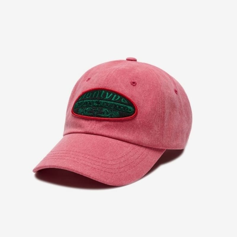NONTYPE WAPPEN WASHED BALL CAP (DARK PINK) PK2 (Pink)
NONTYPE WAPPEN WASHED BALL CAP (DARK PINK) PK2 (Pink)