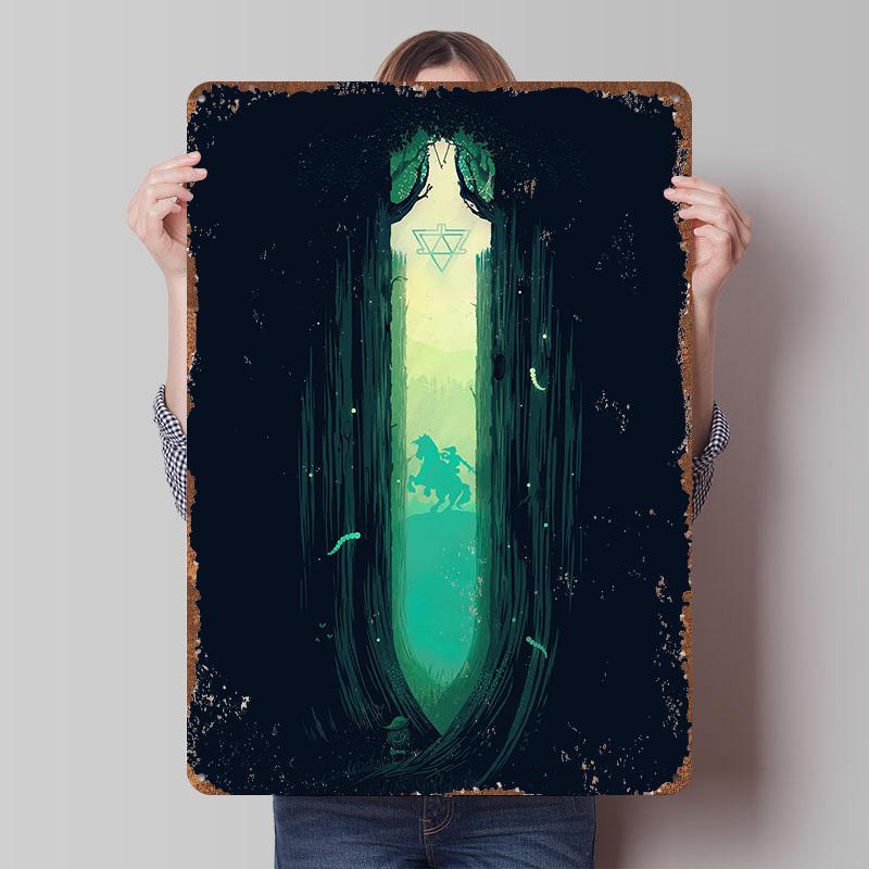 Hyrule Hero With Triforce Metal Poster Customized Wall Art Retro Vintage Tinplate Signs for Living Room Decoration Home Decor 7.9x11.8In(20x30cm)
Hyrule Hero With Triforce Metal Poster Customized Wall Art Retro Vintage Tinplate Signs for Living Room Decoration Home Decor 7.9x11.8In(20x30cm)