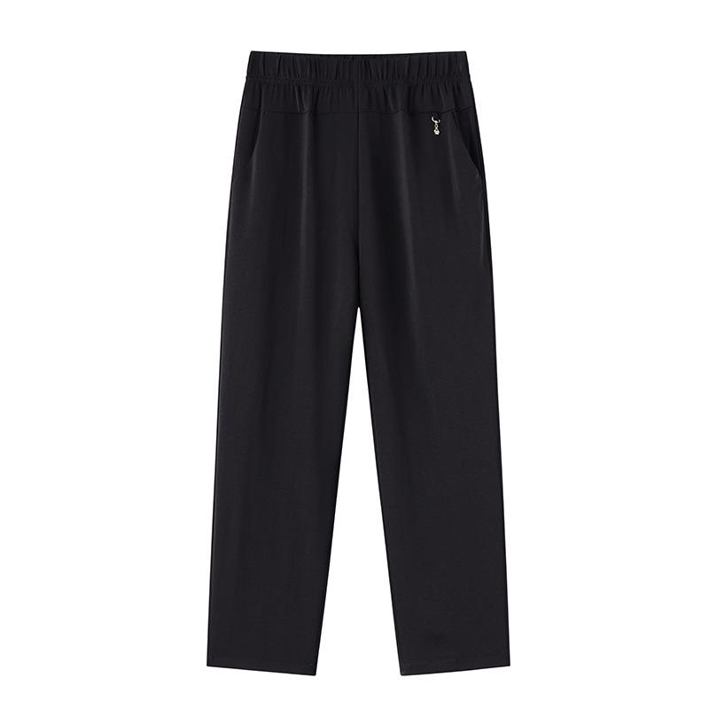 Mom s Ice Silk Loose Straight-Leg Summer Pants for Middle-Aged & Elderly Women 5XL (150-165 jin) чёрный
Mom s Ice Silk Loose Straight-Leg Summer Pants for Middle-Aged & Elderly Women 5XL (150-165 jin) чёрный