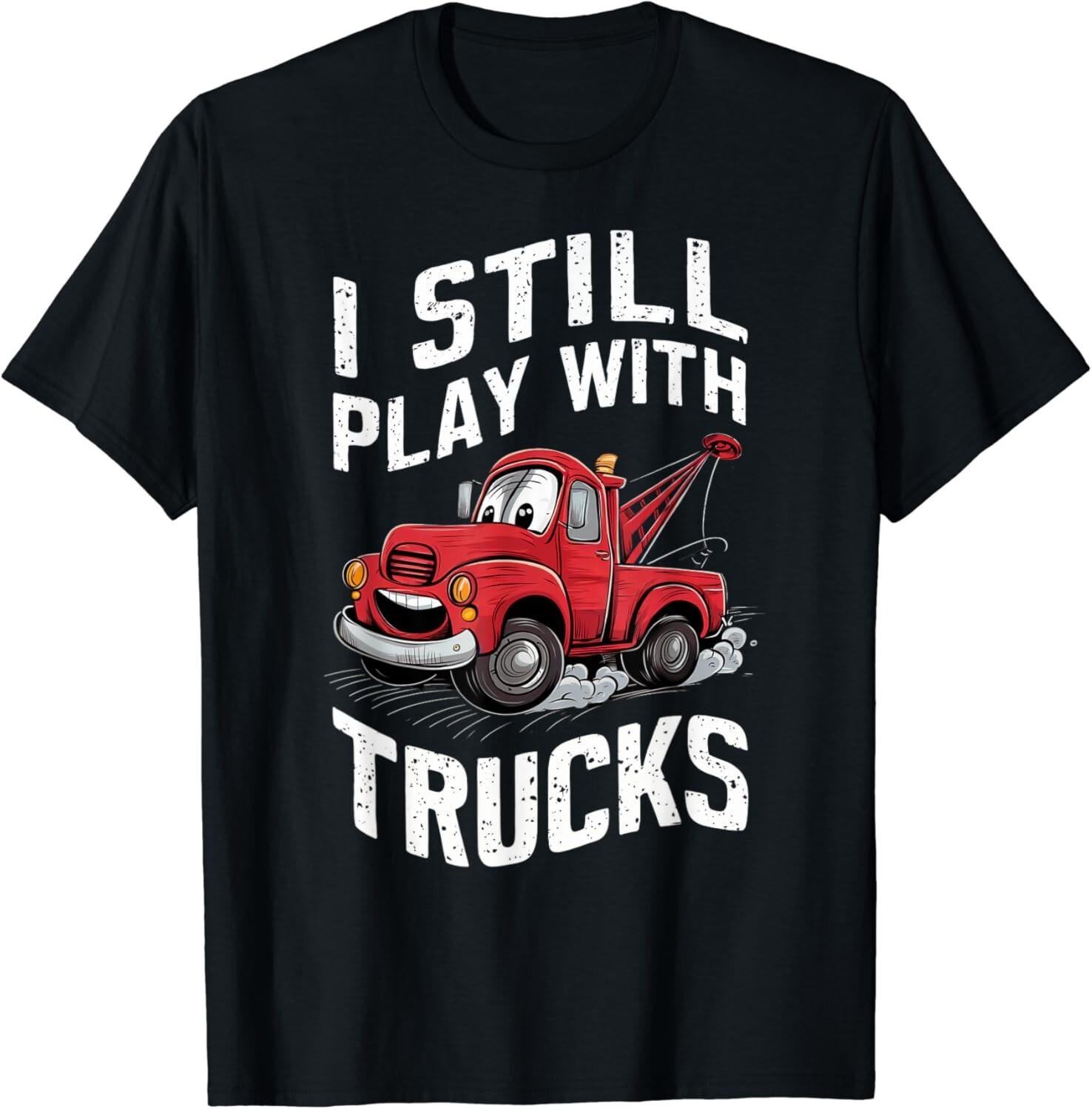 Men Boys Fun Cool Tow Truck I Still Play With Trucks Gift Unisex T-Shirt 5XL різнокольоровий
Men Boys Fun Cool Tow Truck I Still Play With Trucks Gift Unisex T-Shirt 5XL різнокольоровий