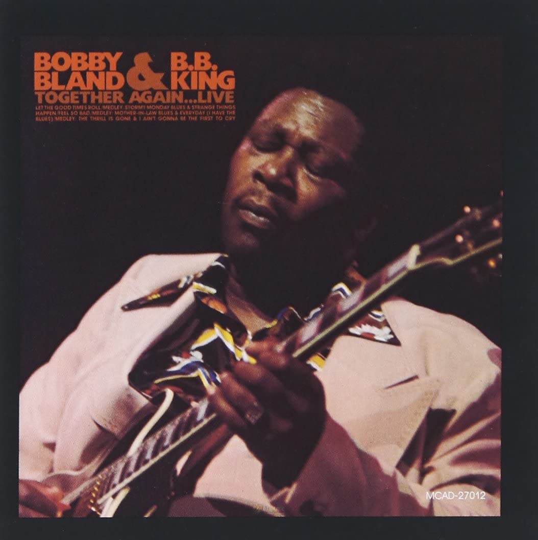 CD BB KING, BOBBY BLAND - Together Again... Live MCAD27012 MCA Records 1990 US Blues Used
CD BB KING, BOBBY BLAND - Together Again... Live MCAD27012 MCA Records 1990 US Blues Used