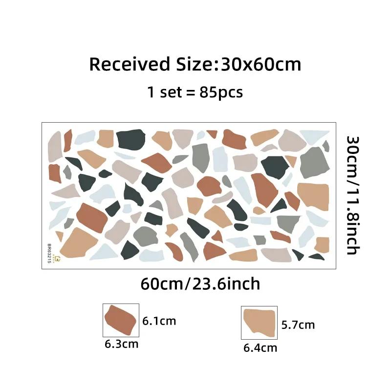 Wall Sticker Terrazzo Pattern Irregular Stone Shape for Living Room Bedroom Bathroom Decorative Wall Decals Home Decor Murals
Wall Sticker Terrazzo Pattern Irregular Stone Shape for Living Room Bedroom Bathroom Decorative Wall Decals Home Decor Murals
