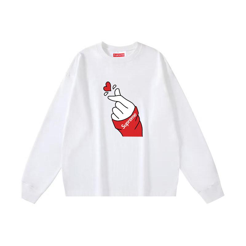 Supreme 2025 Spring and Autumn New High Quality Cotton Finger Love Print Plus-size Long Sleeve T-shirt for Men and Women XXL зелений
Supreme 2025 Spring and Autumn New High Quality Cotton Finger Love Print Plus-size Long Sleeve T-shirt for Men and Women XXL зелений