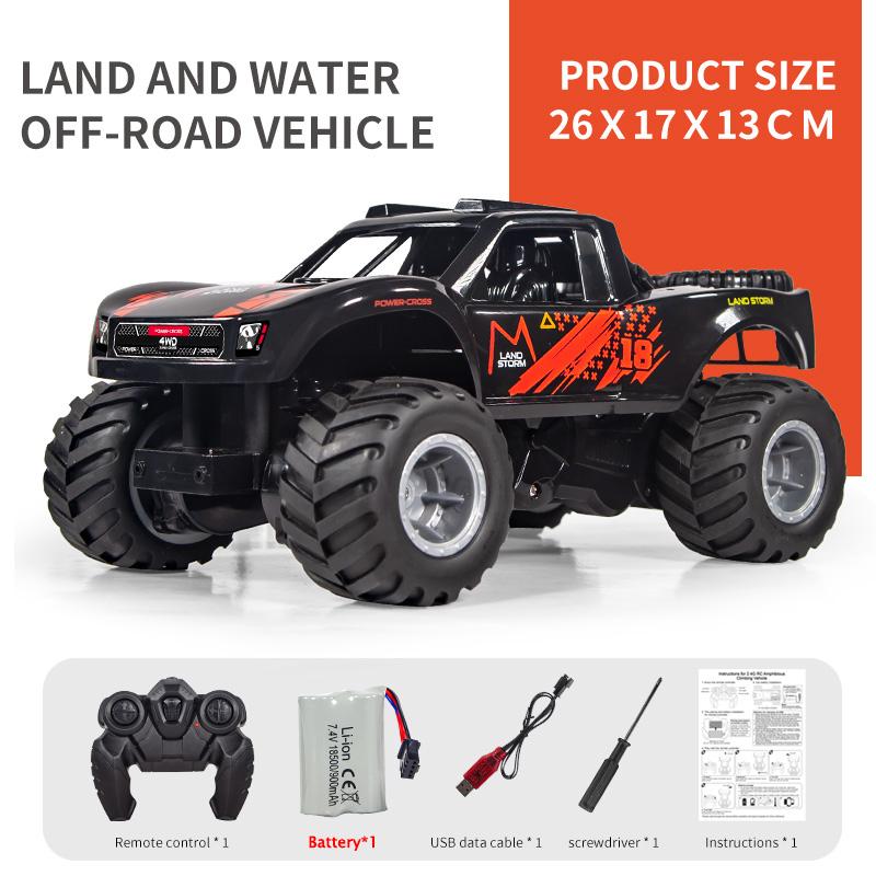 JJRC Q156 Remote Control Toy 4WD Off Road Amphibious Climbing Vehicle Waterproof Stunt Remote Control Car children Toys Gift
JJRC Q156 Remote Control Toy 4WD Off Road Amphibious Climbing Vehicle Waterproof Stunt Remote Control Car children Toys Gift