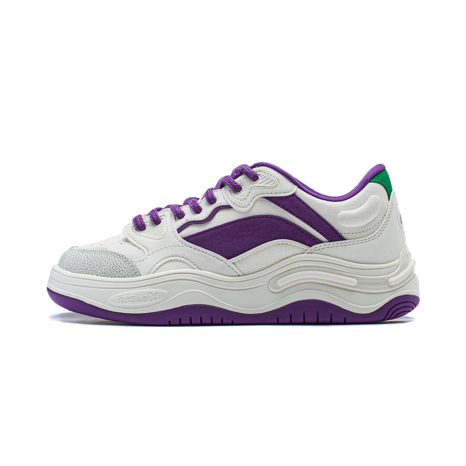 Li Ning Future Flow Versatile Retro Skate Shoes Women Sneakers White Purple Green AGCU016-4 37
Li Ning Future Flow Versatile Retro Skate Shoes Women Sneakers White Purple Green AGCU016-4 37