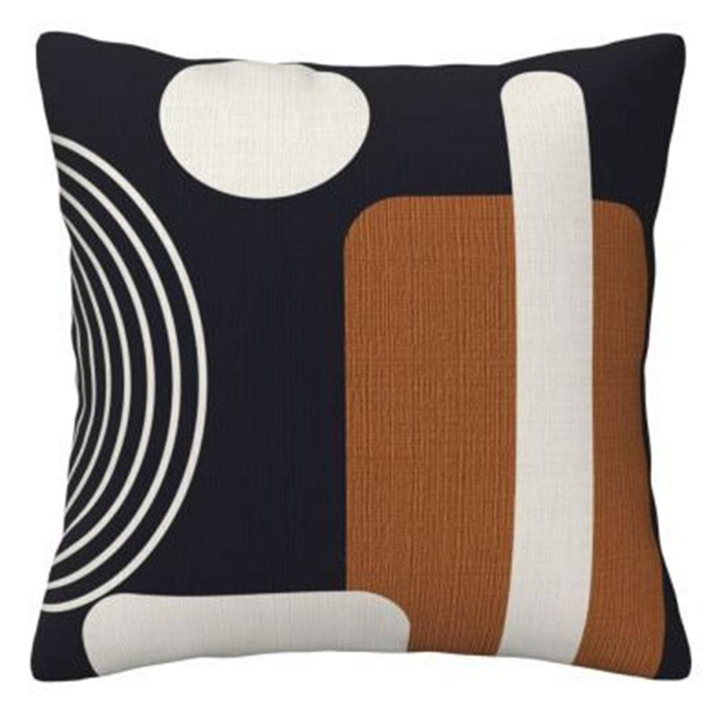 Black Brown Geometric New Rhymes Modern StyleCover Bedroom Sofa Decoration Polyester Cushion Cover with Zipper 16x16Inch
Black Brown Geometric New Rhymes Modern StyleCover Bedroom Sofa Decoration Polyester Cushion Cover with Zipper 16x16Inch