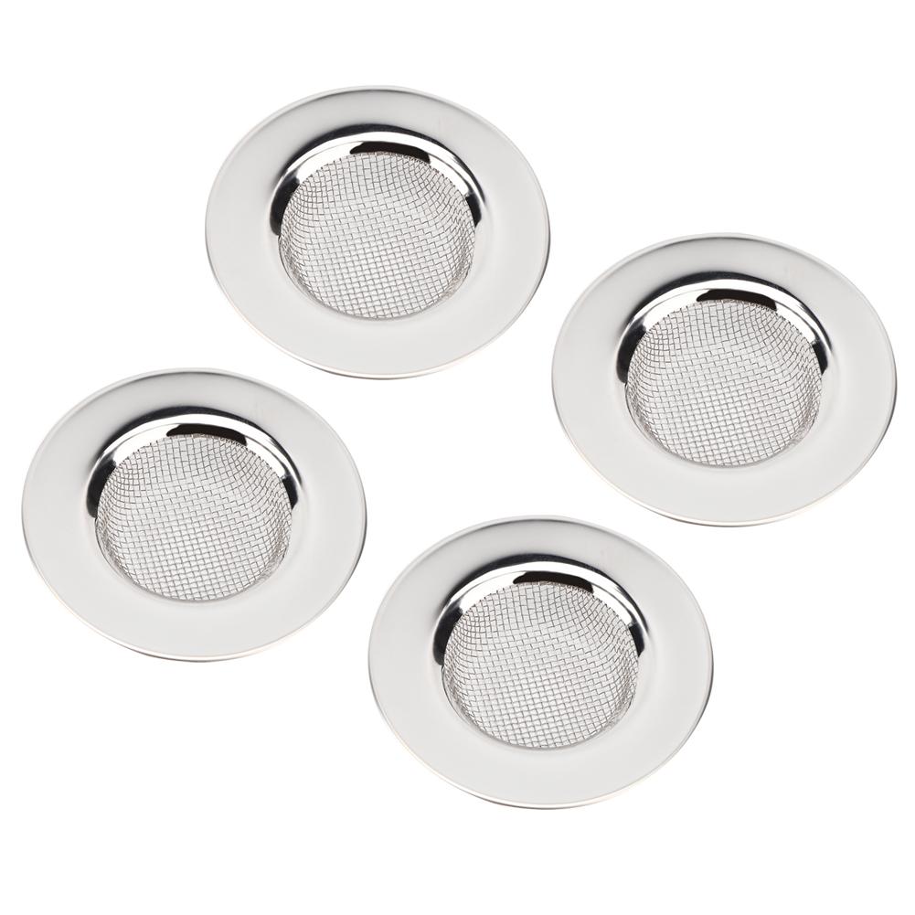 4Pcs Stainless Steel Filters Kitchen Sink Filtering Tools Portable Bathroom Sewer Strainers
4Pcs Stainless Steel Filters Kitchen Sink Filtering Tools Portable Bathroom Sewer Strainers