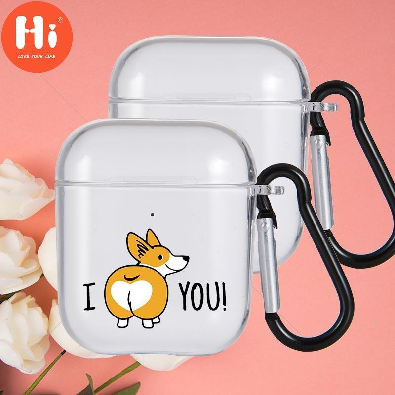 Мягкий силиконовый чехол Hi Funny Corgi для Apple Airpods 1 2 3 Pro Bluetooth, защитный чехол для наушников
Мягкий силиконовый чехол Hi Funny Corgi для Apple Airpods 1 2 3 Pro Bluetooth, защитный чехол для наушников