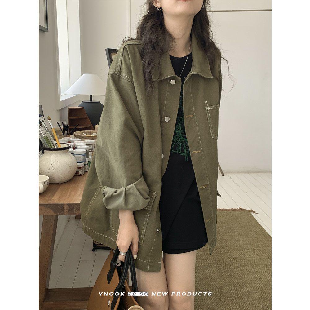 Women s Light Gray Loose Denim Jacket - Spring & Autumn 2025 Collection XL (140-160 jin)
Women s Light Gray Loose Denim Jacket - Spring & Autumn 2025 Collection XL (140-160 jin)