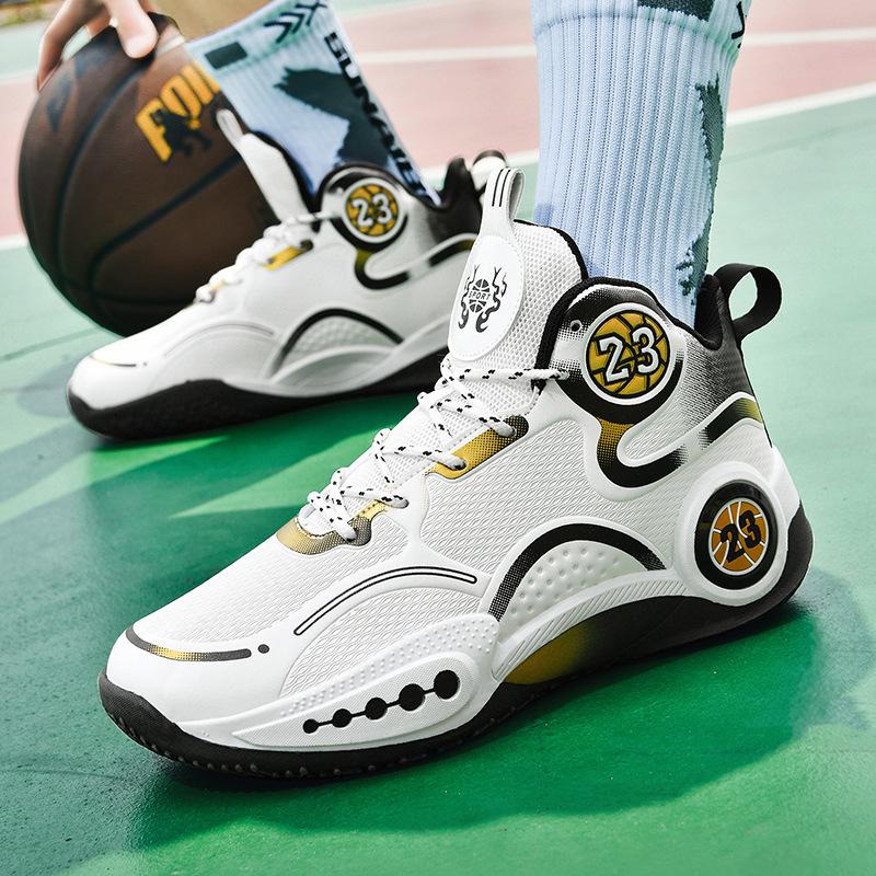 Autumn high-top basketball shoes for boys and girls, youth competition sports shoes, professional combat sports shoes, boys running shoes 36
Autumn high-top basketball shoes for boys and girls, youth competition sports shoes, professional combat sports shoes, boys running shoes 36