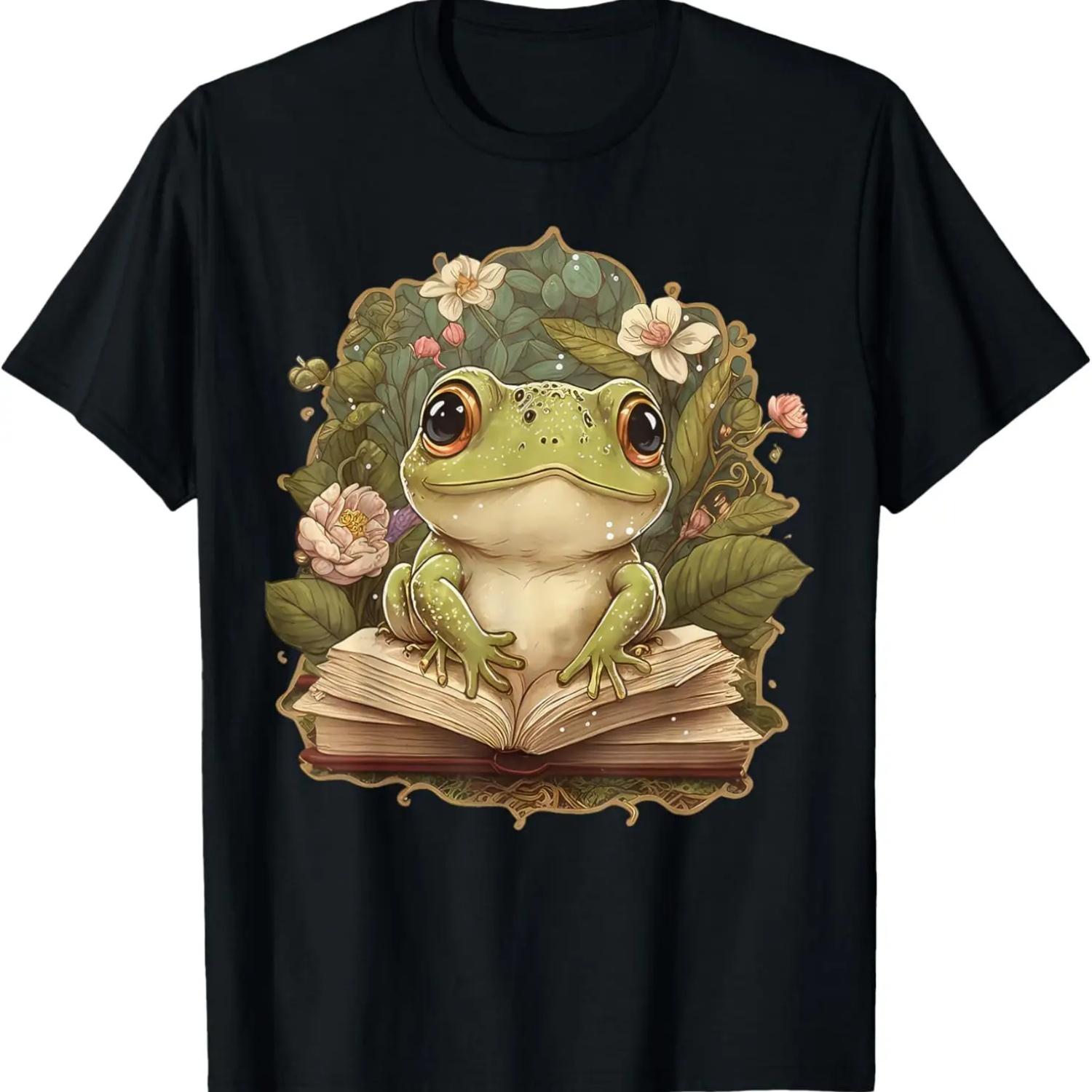 Cute Cottagecore Floral Frog Aesthetic Girls Women Graphic T-Shirt XXXXXL чёрный
Cute Cottagecore Floral Frog Aesthetic Girls Women Graphic T-Shirt XXXXXL чёрный