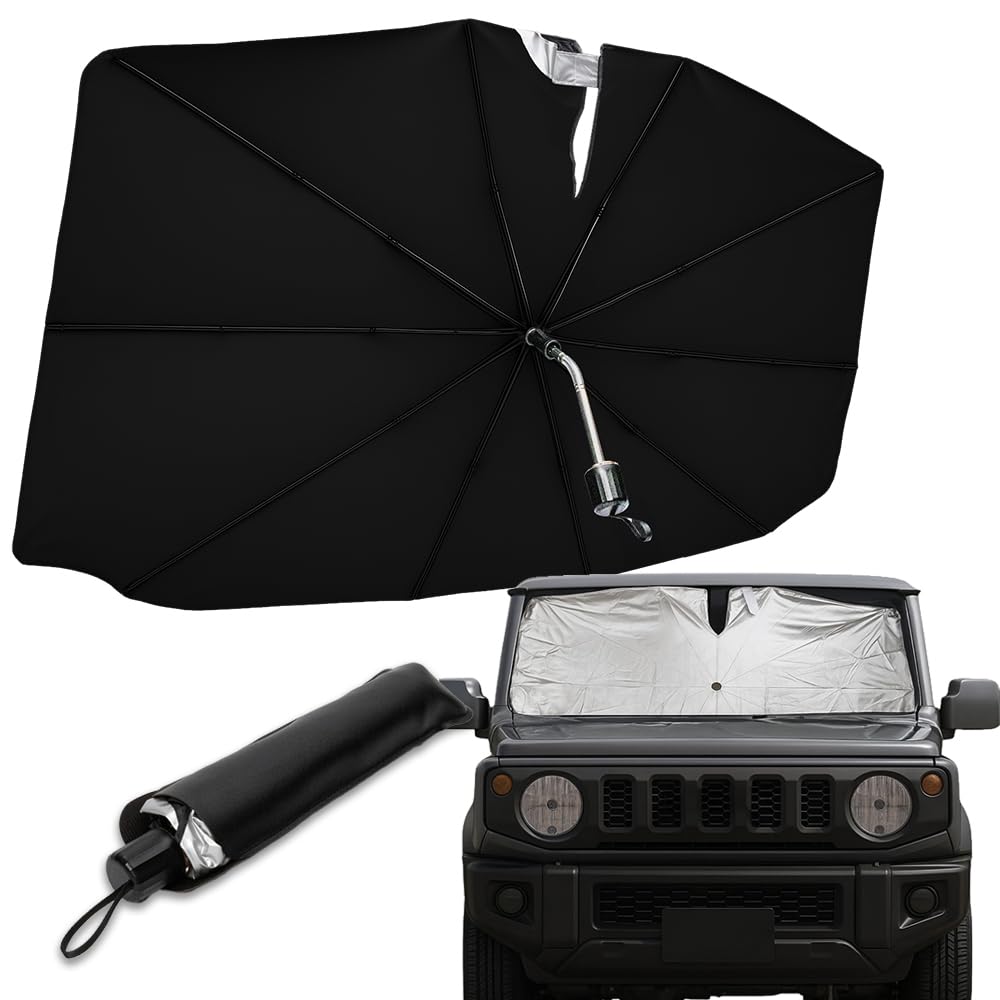 Garage Car Sunshade for Kei Front Window Umbrella with Flexible Center Small Size x Fits and Folds up for easy Features a flexible handle and 10 чёрный
Garage Car Sunshade for Kei Front Window Umbrella with Flexible Center Small Size x Fits and Folds up for easy Features a flexible handle and 10 чёрный