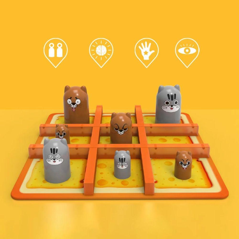 Nesting Doll Tic TAC Toe Game Educational Cheese Trap Board Toys Parent-Child Interactive
Nesting Doll Tic TAC Toe Game Educational Cheese Trap Board Toys Parent-Child Interactive