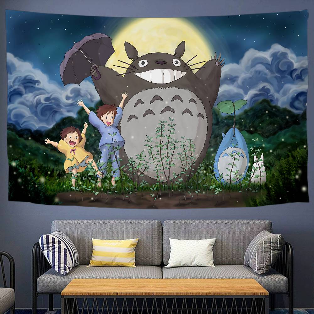 TTotoro Anime Anime Tapestry Hanging Tarot Hippie Wall Rugs Dorm Wall Hanging Sheets Room decoration Dormitory tapestry 74x94cm(29x37in)
TTotoro Anime Anime Tapestry Hanging Tarot Hippie Wall Rugs Dorm Wall Hanging Sheets Room decoration Dormitory tapestry 74x94cm(29x37in)