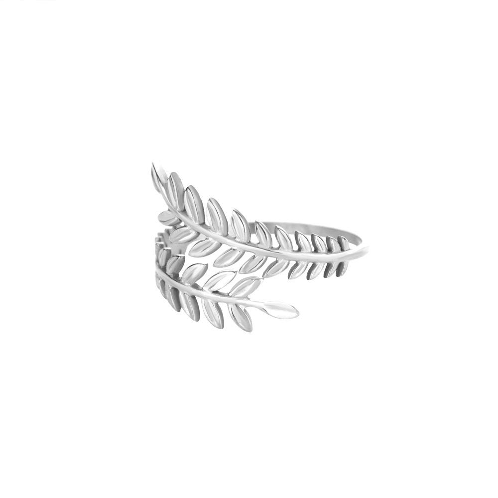 Fashion Zircon Leaves Rings For Women Gold Color Stainless Steel Leaves Ring Couple Wedding Minimalist Jewelry Anillos Mujer
Fashion Zircon Leaves Rings For Women Gold Color Stainless Steel Leaves Ring Couple Wedding Minimalist Jewelry Anillos Mujer