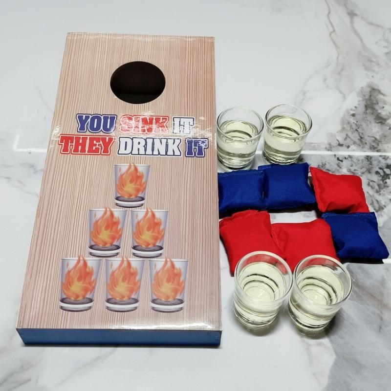 Portable Wooden Bean Bag Toss Game: Simple, Fun, and Perfect for Entertainment and Drinking Games
Portable Wooden Bean Bag Toss Game: Simple, Fun, and Perfect for Entertainment and Drinking Games