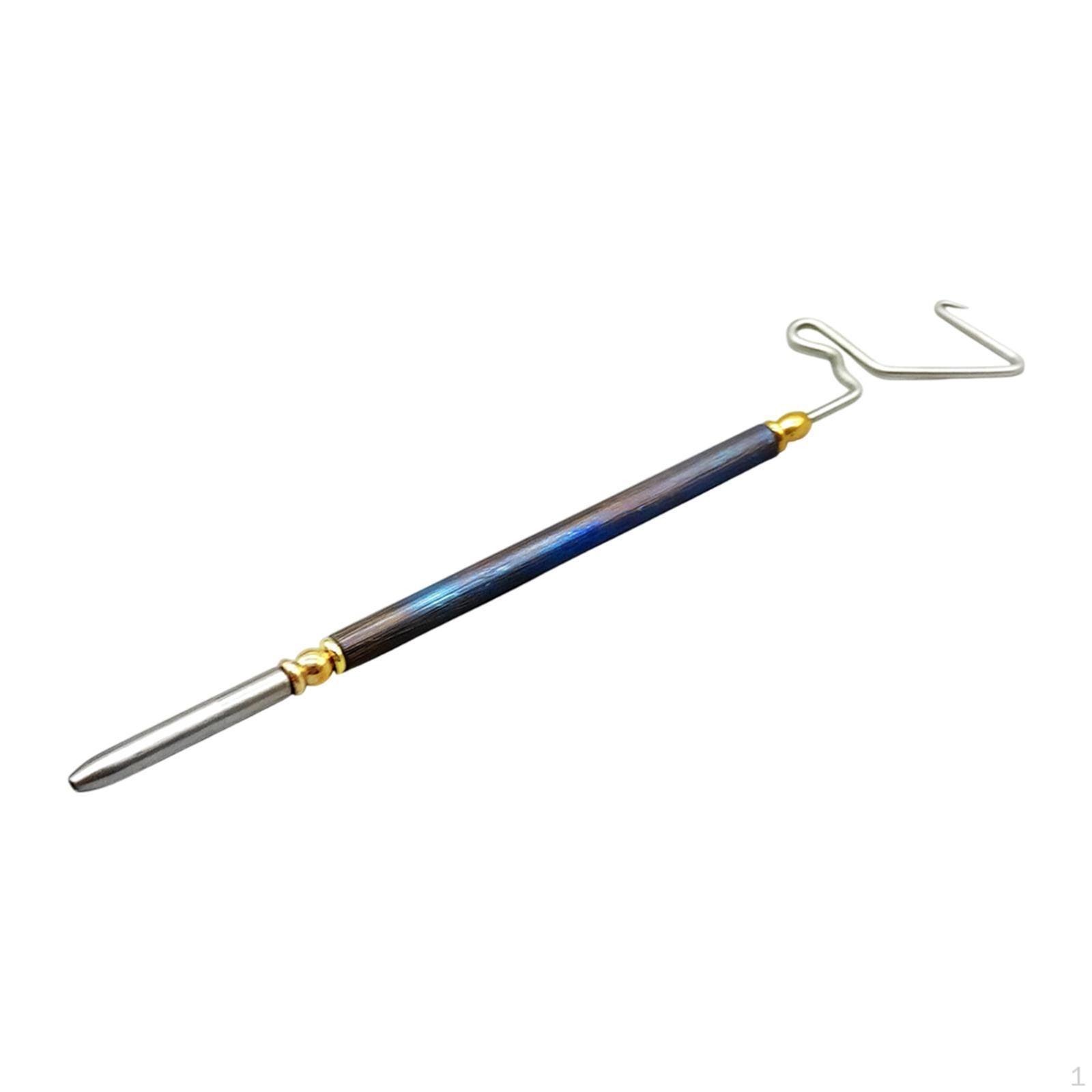 Инструмент для завязывания рыболовных мушек Инструменты для сухого завязывания узлов Снаряжение для завязывания/завязывания 18cm_Titanium alloy
Инструмент для завязывания рыболовных мушек Инструменты для сухого завязывания узлов Снаряжение для завязывания/завязывания 18cm_Titanium alloy