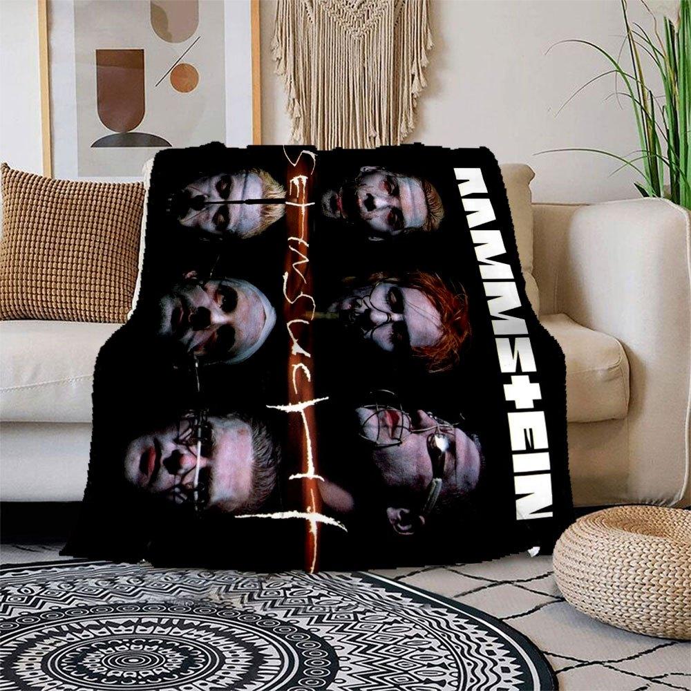 Rammstein Poster PrintBlanket Flannel Throw Blanket for Sofa, Bed, Travel, Camping, Office, Couch, Chair, And Bed Gift for Christmas cx187 150x180cm
Rammstein Poster PrintBlanket Flannel Throw Blanket for Sofa, Bed, Travel, Camping, Office, Couch, Chair, And Bed Gift for Christmas cx187 150x180cm