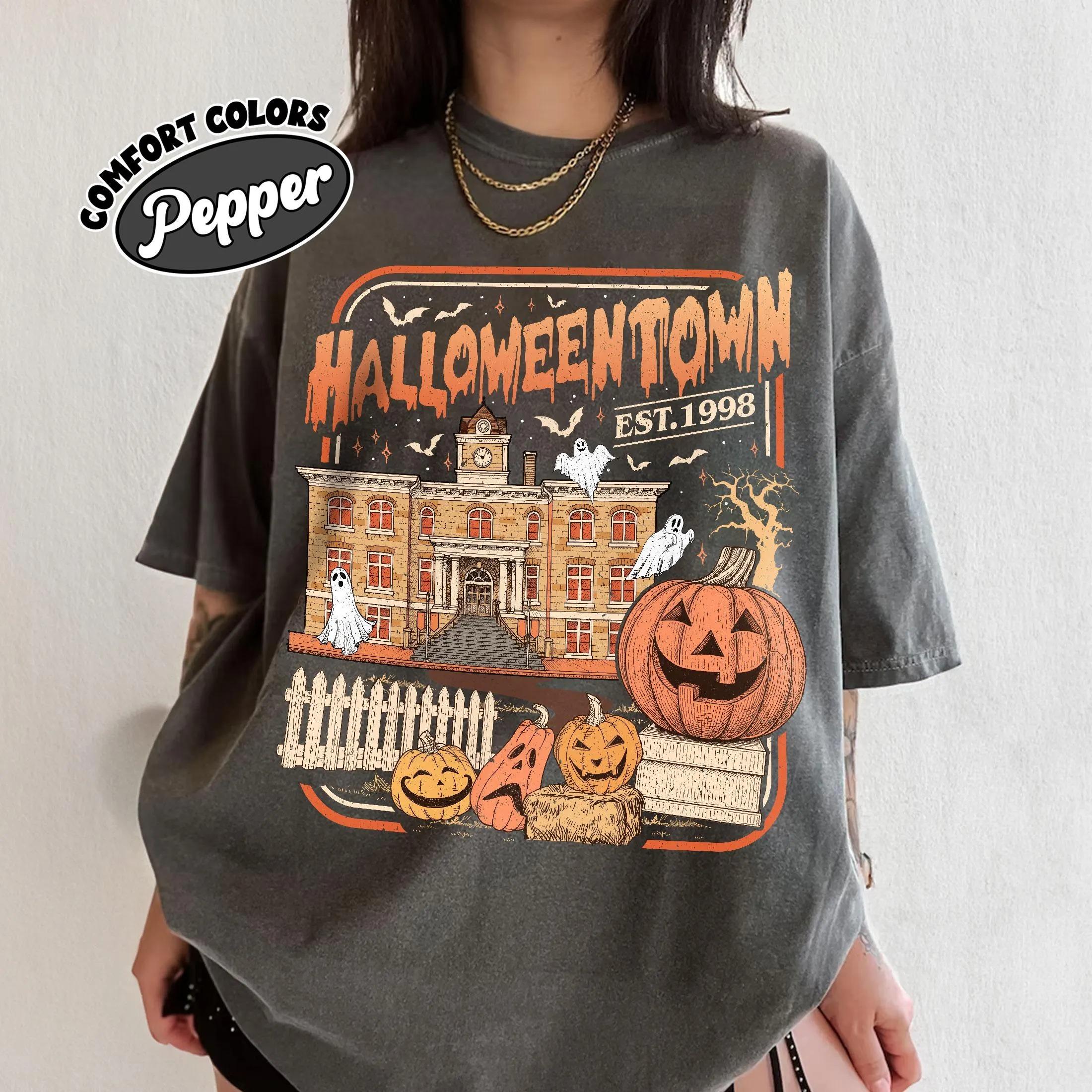Vintage Halloweentown University Est 1998 Pumpkin Comfort Unisex Tee For Fan Fantasy Bookish Shirt Funny Sweatshirt Streetwear 4XL
Vintage Halloweentown University Est 1998 Pumpkin Comfort Unisex Tee For Fan Fantasy Bookish Shirt Funny Sweatshirt Streetwear 4XL
