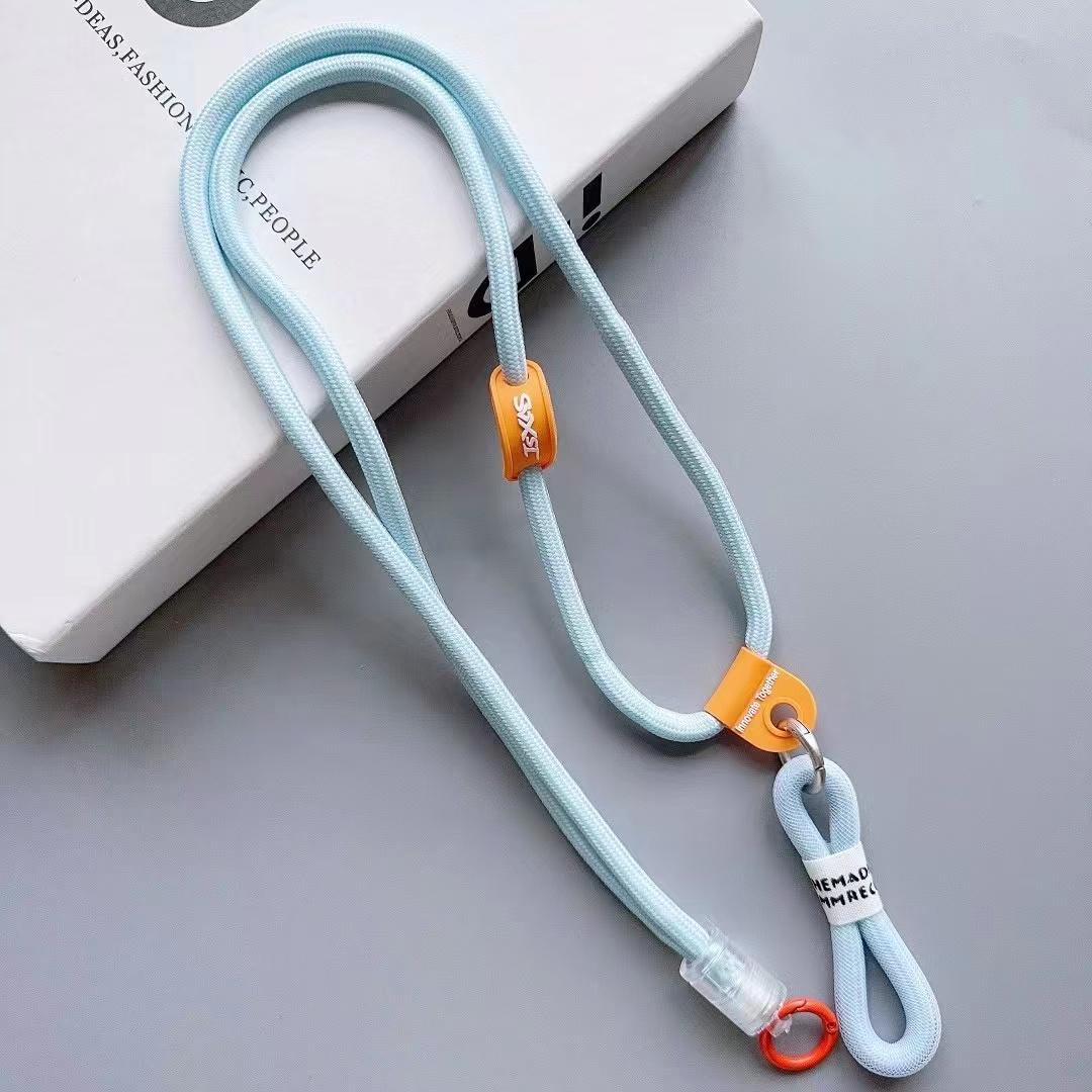 Nylon Phone Lanyard 120cm Crossbody Phone Strap 2-in-1 Short Lanyard with Tether Tab N
Nylon Phone Lanyard 120cm Crossbody Phone Strap 2-in-1 Short Lanyard with Tether Tab N