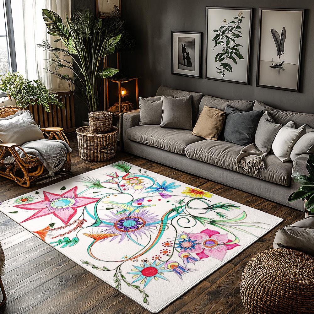 Floral Doormat Indoor Outdoor Welcome Mat Washable Entryway Rug Botanical Flower Pattern Home Decor Garden Decor Housewarming Gi 50x80cm
Floral Doormat Indoor Outdoor Welcome Mat Washable Entryway Rug Botanical Flower Pattern Home Decor Garden Decor Housewarming Gi 50x80cm