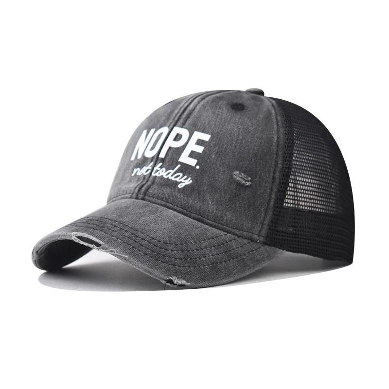 Letter Cotton Nope Baseball Cap Curved Brim Geometric Lines Adults Style Summer Style H
Letter Cotton Nope Baseball Cap Curved Brim Geometric Lines Adults Style Summer Style H