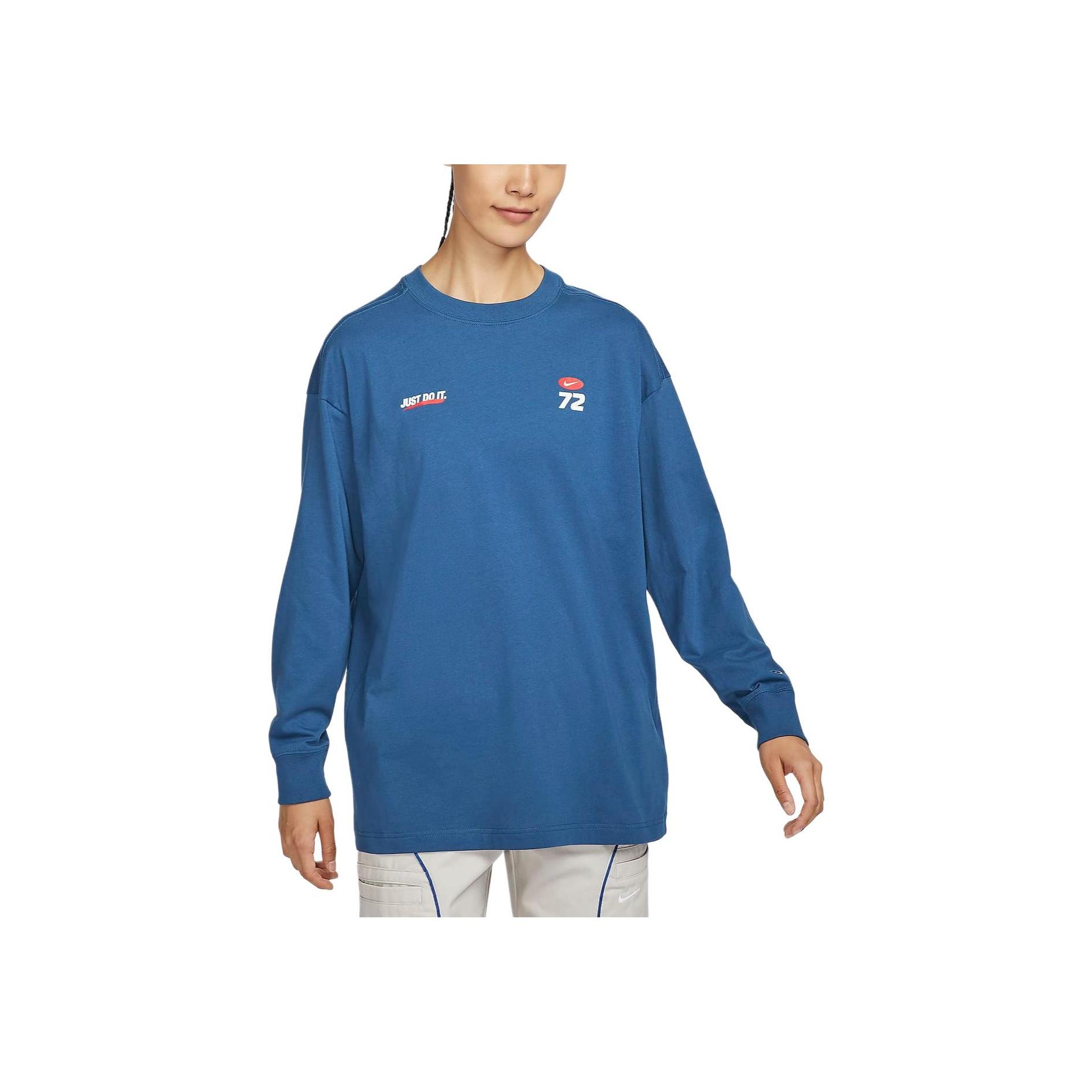 Nike Sportswear Essentials Series Digital Letter Print Logo Long Sleeve Sweatshirt Women sweatshirt Garden-Blue HQ1574-421 M
Nike Sportswear Essentials Series Digital Letter Print Logo Long Sleeve Sweatshirt Women sweatshirt Garden-Blue HQ1574-421 M