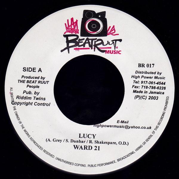 7-дюймовая пластинка WARD 21 - Lucy BR017 Beat Ruut Music 2003 Ямайка Регги, Ска и Даб Б/У
7-дюймовая пластинка WARD 21 - Lucy BR017 Beat Ruut Music 2003 Ямайка Регги, Ска и Даб Б/У