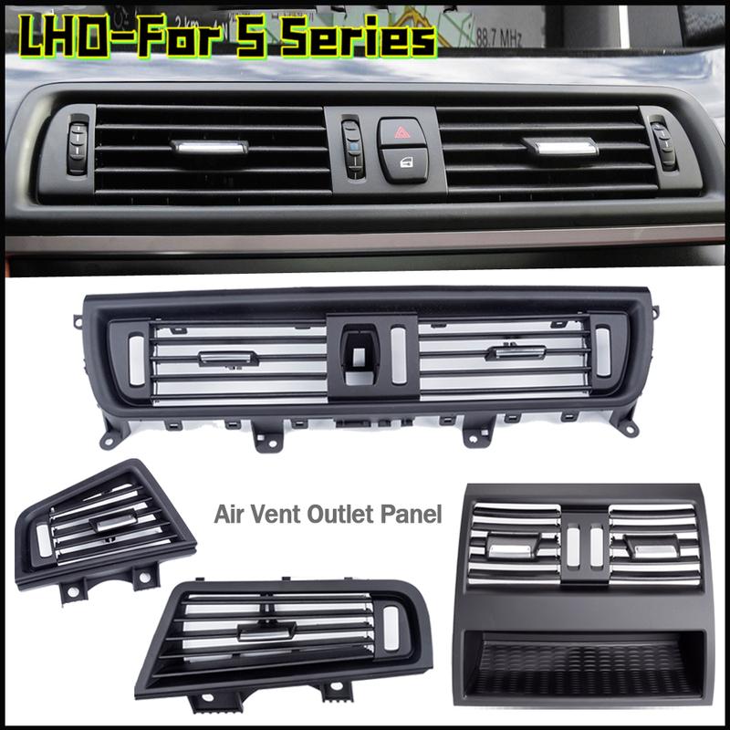 LHD Rear Center Console Air Vent Cover for BMW 5 Series 520D Vent Fresh Air Outlet Vents Grille for BMW 530d F10 F18 525d
LHD Rear Center Console Air Vent Cover for BMW 5 Series 520D Vent Fresh Air Outlet Vents Grille for BMW 530d F10 F18 525d