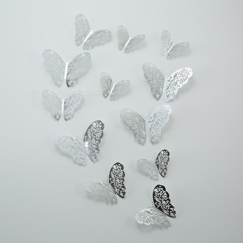 3D Золотые Наклейки-Бабочки на Стену - Креативное DIY Украшение для Дома 12 pieces серебряный
3D Золотые Наклейки-Бабочки на Стену - Креативное DIY Украшение для Дома 12 pieces серебряный